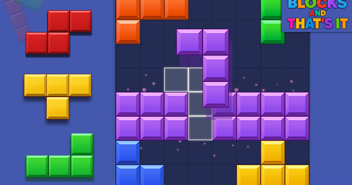 Blocks and that’s it