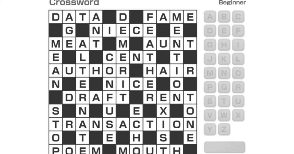 Crossword