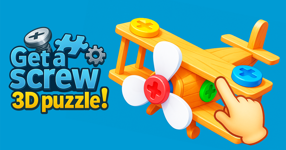 Get a Screw: 3D Puzzle!