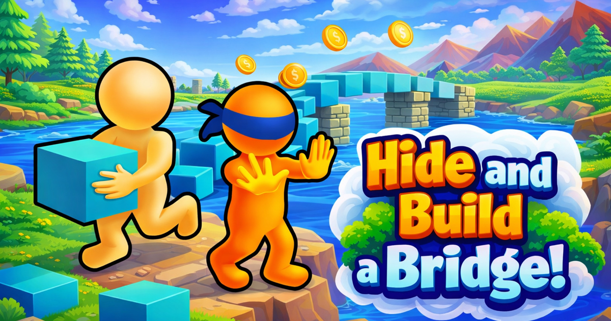 Hide and Build a Bridge!