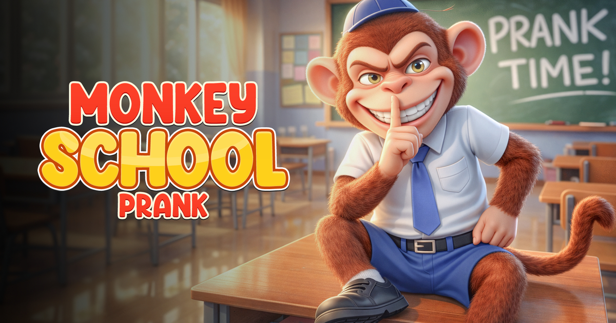 Monkey School Prank