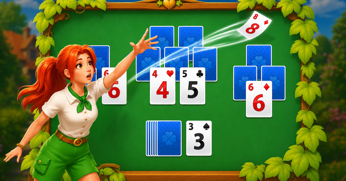 Kings and Queens Solitaire TriPeaks