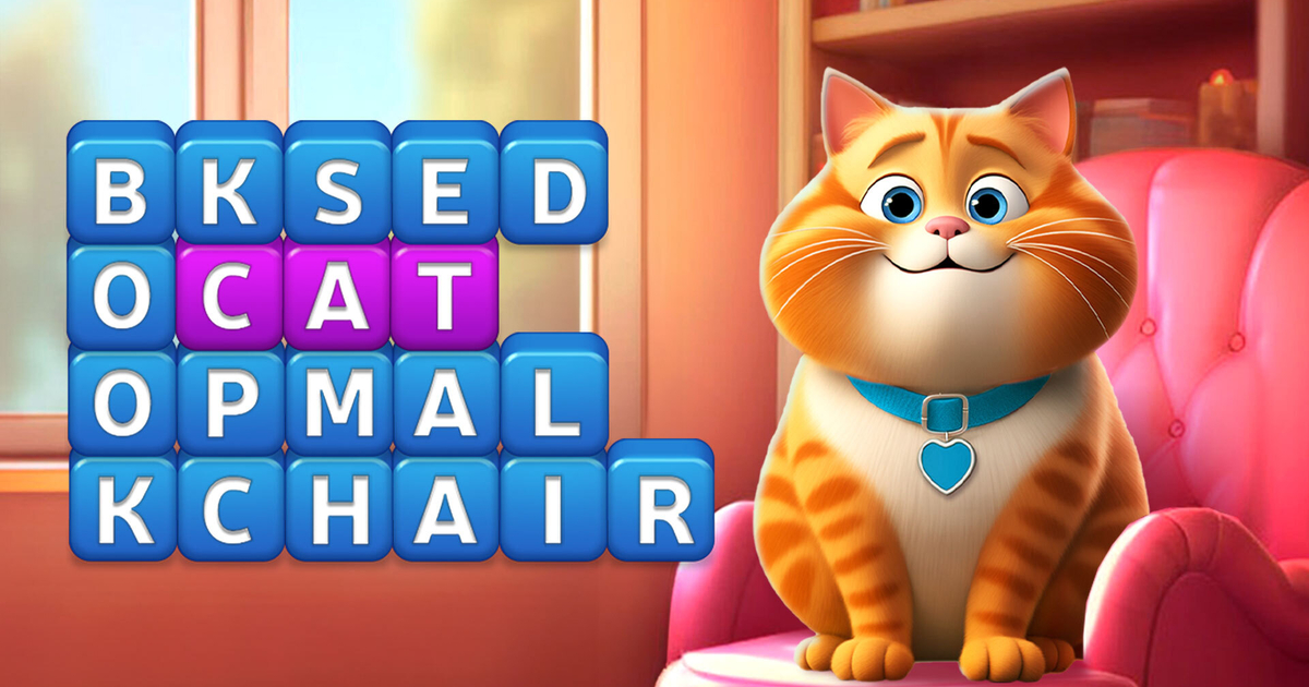 Kitty Scramble: Word Stacks