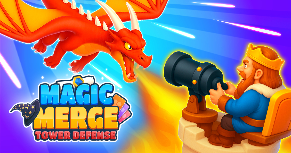 Magic Merge: Tower Defense 3D