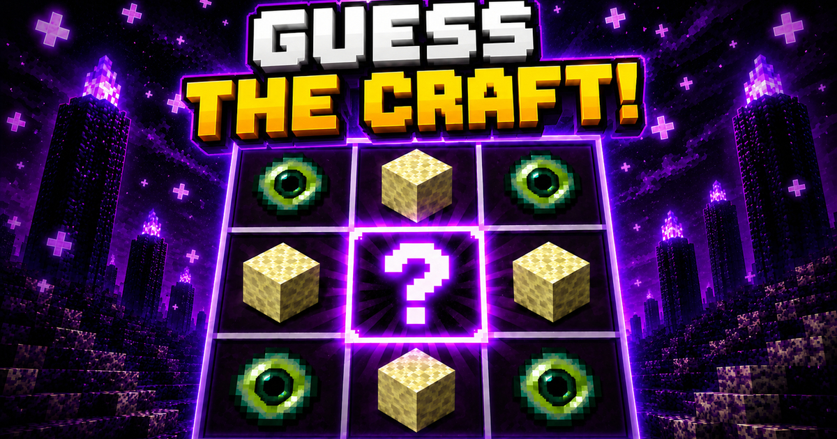 Guess the Craft: Blocky Recipes