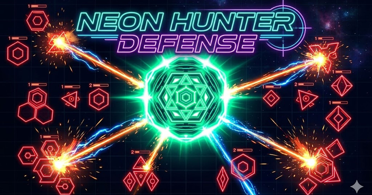 Neon Hunter Defense