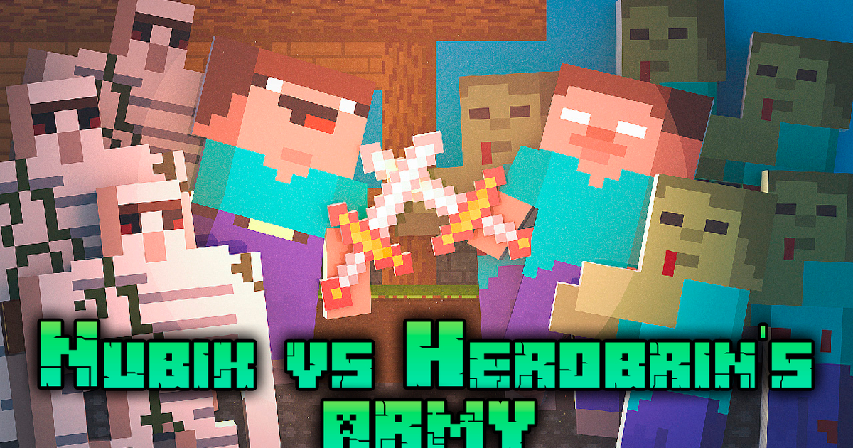 Nubik vs Herobrin’s Army