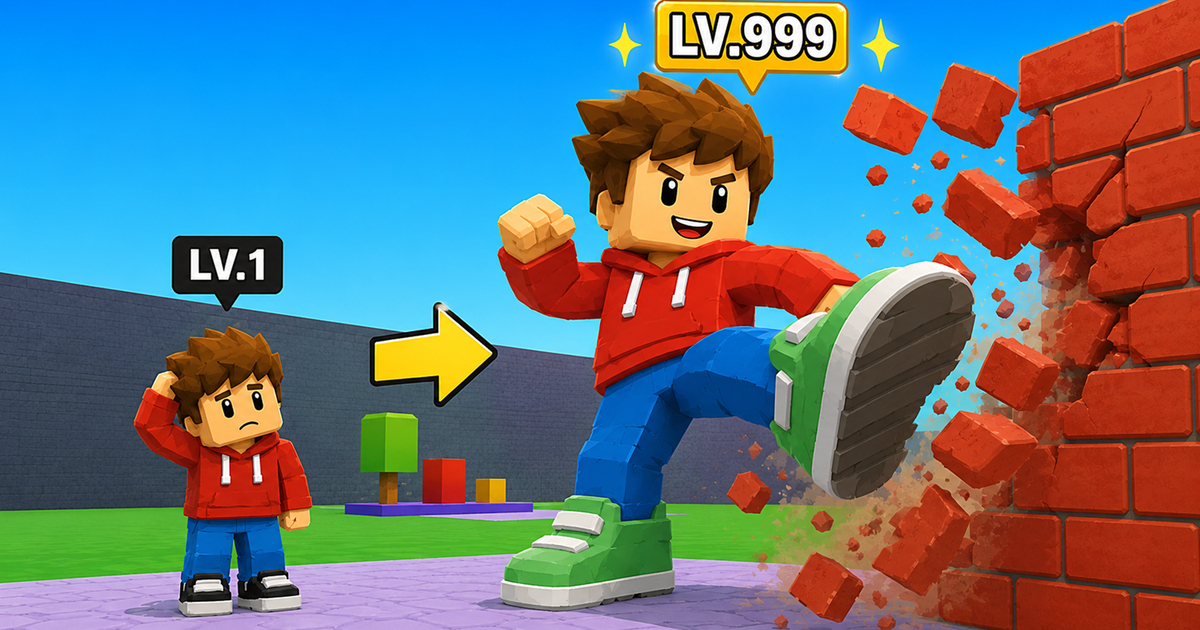 Obby: +1 Click Wall Breaker