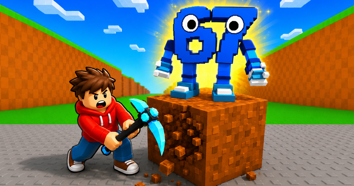 Obby: Break Rocks For Brainrots