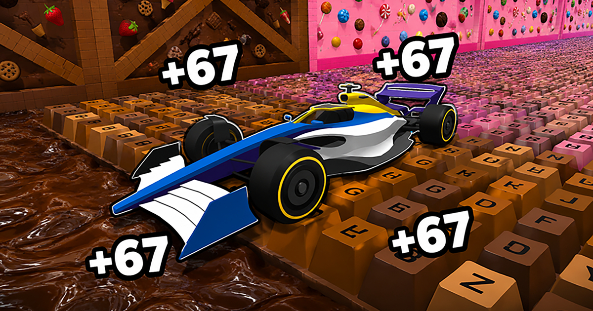 Obby: Supercar Race on Keyboard