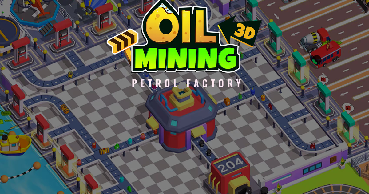 Oil Mining 3D: Petrol Factory