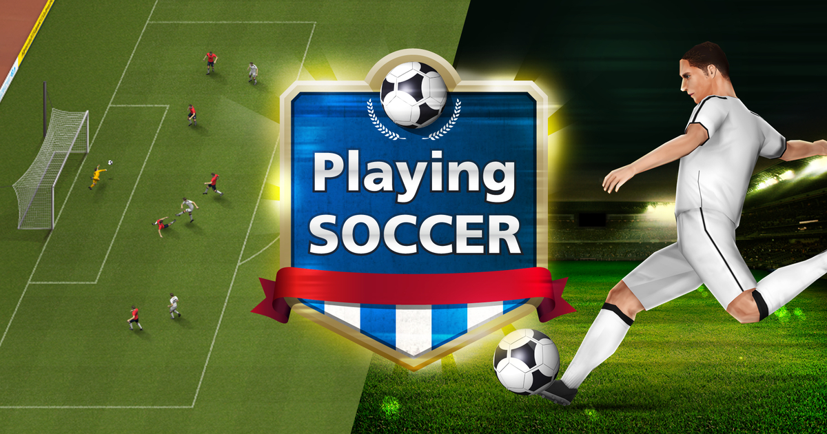 Playing Soccer