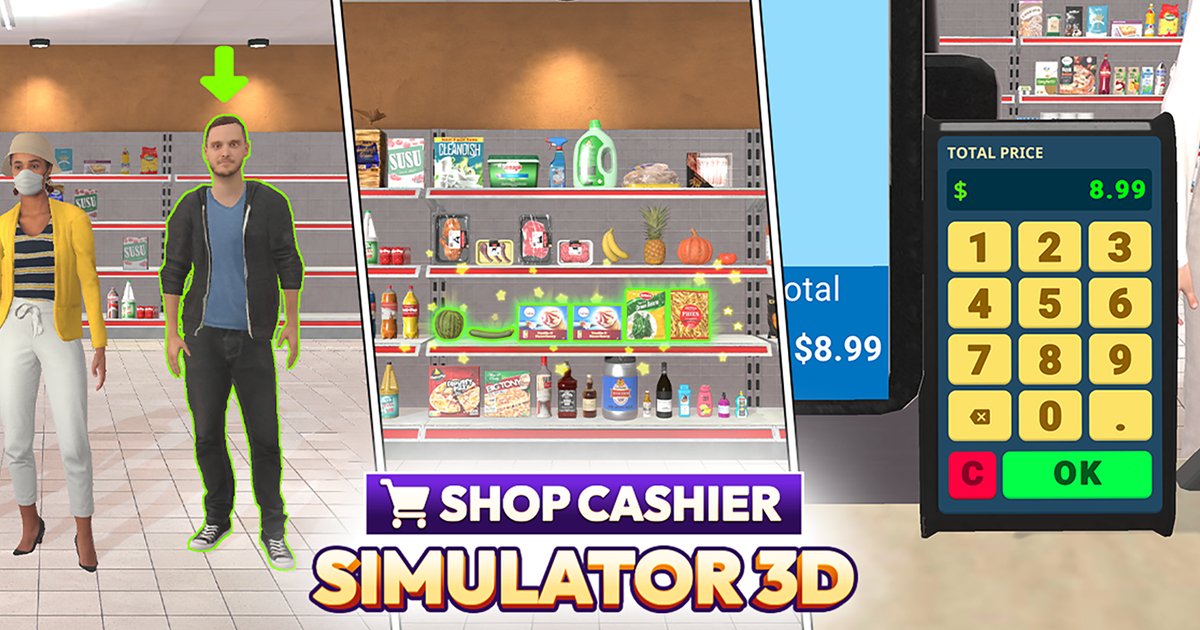 Shop Cashier Simulator 3D