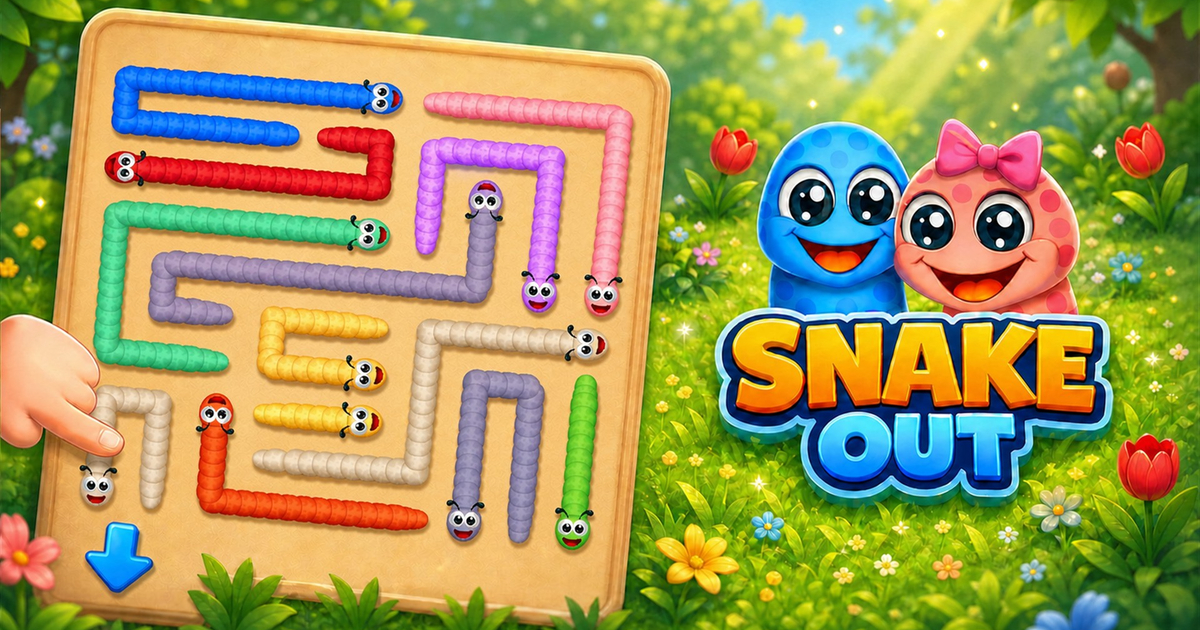 Snake Out: Maze Escape