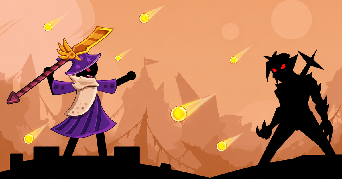 Stickman Archer: The Wizard Hero