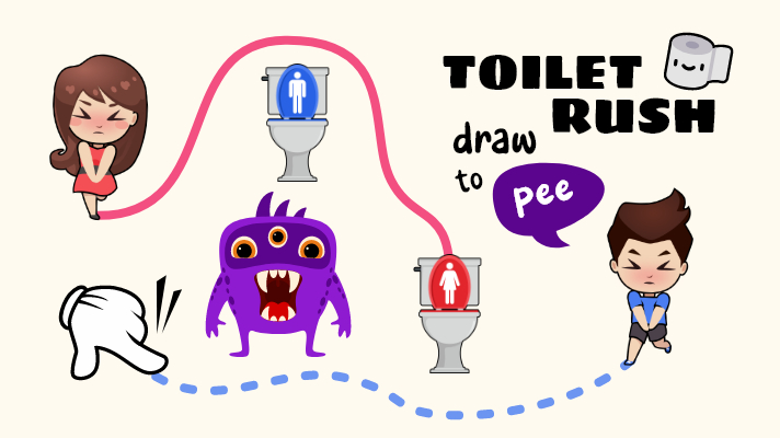 Toilet Rush – Draw Puzzle