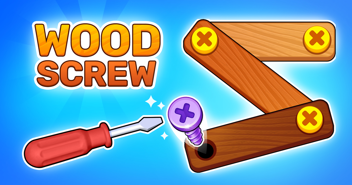 Wood Screw: Bolts Puzzle